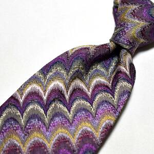 B156*MISSONI necktie pattern pattern *