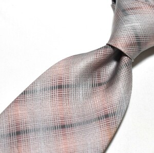 B969* Calvin Klein necktie check pattern *