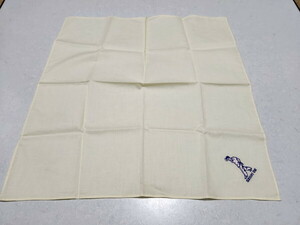 ●　大江千里　【　ハンカチ ♪新同美品　】