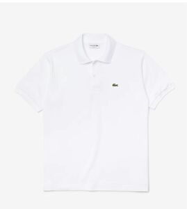 新品Lacoste ラコステクラシックフィット半袖 アメリカ L サイズ オリジナル。日本未発売 ゴルフウエアポロシャツタグアリ