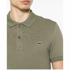 新品Lacoste カーキーラコステクラシックフィット半袖 アメリカM サイズ オリジナル。日本未発売 