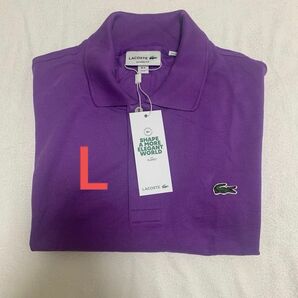 新品Lacoste ラコステ. クラシックフィット半袖 アメリカ L サイズ オリジナル。日本未発売 ゴルフウエア