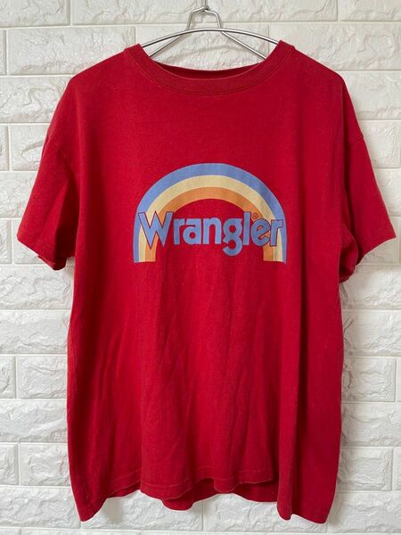 Wrangler ラングラー ロゴ Tシャツ Lサイズ 古着好き