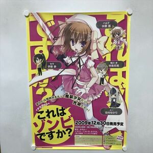 A69739 ◆これはゾンビですか？　販促 B2サイズ ポスター ★5点以上同梱で送料無料★