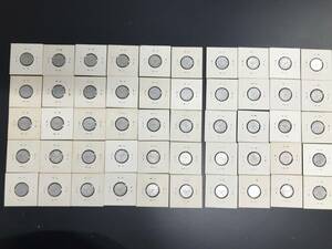 G6272 昭和15年 昭和16年 5銭 アルミ貨幣 50枚セット（1940年 1941年） 日本貨幣 硬貨 コイン 五銭