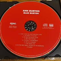 CD ANN BURTON アン・バートン BLUE BURTON 日本語解説有り ディスク良好_画像3