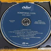 CD ジューン・クリスティ JUNE CHRISTY SOMETHING COOL SHM-CD 日本語解説有り ディスク良好_画像3