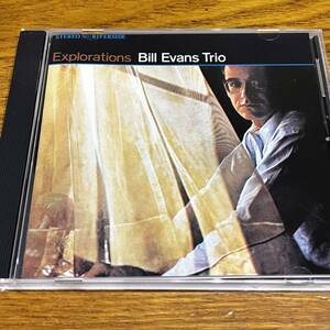 CD ビル・エヴァンス Bill Evans Trio Explorations 日本語解説有り ディスク良好 SHM-CD 