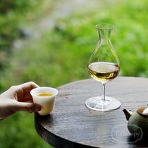 台湾茶器 耐熱 グラス 酒杯 片口公道杯 茶海 湯冷まし 酒器 均杯（香りを嗅ぐグラス 210ml）_画像3