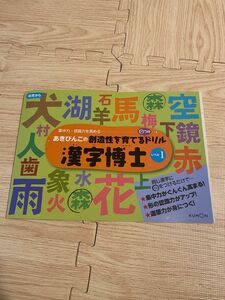 新品未使用 裁断済 あきびんごの創造性を育てるドリル 漢字博士 レベル1