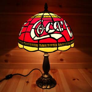 コカコーラ Coca-Cola ティファニーランプ ステンドグラス調 テーブルランプ ライト ランプ ビンテージ