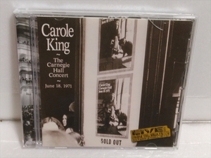 Carole King / キャロル・キング　The Carnegie Hall Concert / カーネギー・ホール・コンサート　輸入盤