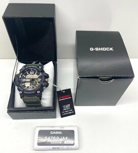 【未使用品】CASIO カシオ Gショック G-SHOCK MASTER OF G LAND MUDMASTER マッドマスター GG-1000-1A3JF 電池切れ 長期保管品