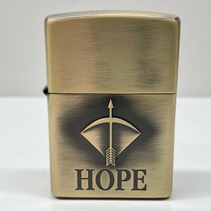 11【未使用】ホープ　HOPE　ZIPPO　ジッポ　オイルライター　喫煙具　喫煙グッズ 　コレクション　本体のみ　動作未確認