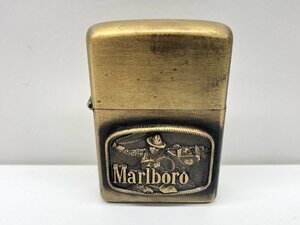 9【未使用】Marlboro　マルボロ　ZIPPO　ジッポ　オイルライター　喫煙具　喫煙グッズ 　コレクション　本体のみ　動作未確認
