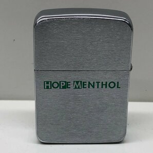 15【未使用】ホープ HOPE ZIPPO ジッポ オイルライター 喫煙具 喫煙グッズ  コレクション 本体のみ 火花確認済みの画像3