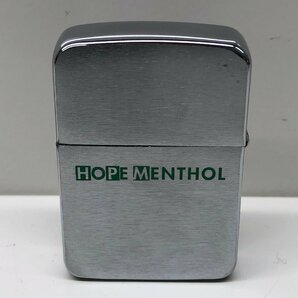 16【未使用】ホープ HOPE ZIPPO ジッポ オイルライター 喫煙具 喫煙グッズ  コレクション 本体のみ 火花確認済みの画像3