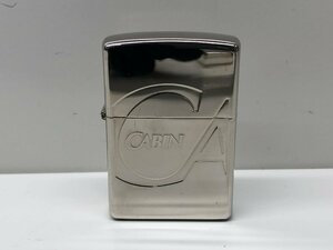 9【未使用】キャビン　CABIN　ZIPPO　ジッポ　オイルライター　喫煙具　喫煙グッズ 　コレクション　本体のみ　動作未確認