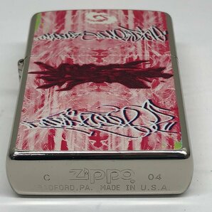 5【未使用品】マイルドセブン MILDSEVEN メビウス マイセン デザイン 筆記体 アート レッド ZIPPO ジッポ 喫煙具 コレクション 本体のみの画像5