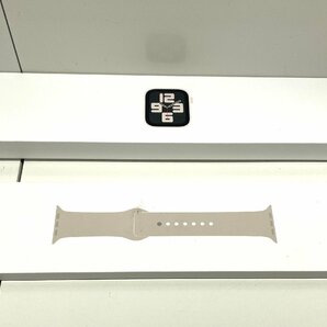 【美品】アップル Apple Apple Watch SE 第2世代 GPS+Cellularモデル 40mm スターライトスポーツバンド MNPH3J/Aの画像1