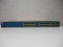 《》【中古】Cisco WS-C3560G-24TS-S Catalyst 3560Gシリーズ 初期化_画像1