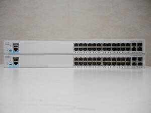 ★【中古】2台セット Cisco Catalyst 2960Lシリーズ（WS-C2960L-24TS-LL）初期化