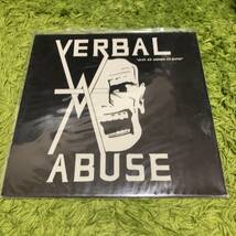 【Verbal Abuse - Just An American Band】circle jerks gang green jerry's kids minor thread_画像1