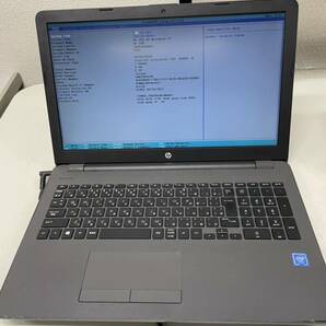 HP 250 G6 Notebook PC 2台まとめセット！Intel Celeron CPU N3060 1.60GHZ メモリ4GB OSなし 付属品 アダプタ ジャンク商品 ①の画像10