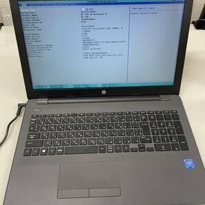 HP 250 G6 Notebook PC 3台まとめセット！Intel Celeron CPU N3060 1.60GHZ メモリ4GB OSなし 付属品 アダプタ2個 ジャンク商品 ②の画像4