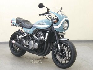 KAWASAKI Z900RS CAFE【動画有】ローン可 車検残有 ZR900C カスタム車 バックステップ リヤサス サブフレーム ETC2.0 車体 カワサキ 売切