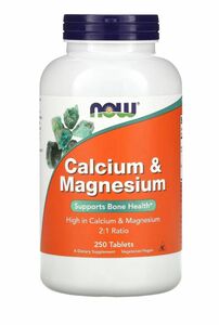 ナウフーズ NOW Foods カルシウム　マグネシウム　250錠