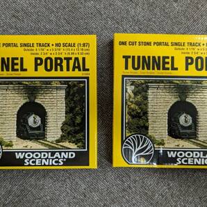 2個セット【新品未開封】HOゲージ Tunnel Portal 【WOODLAND SCENICS】の画像4