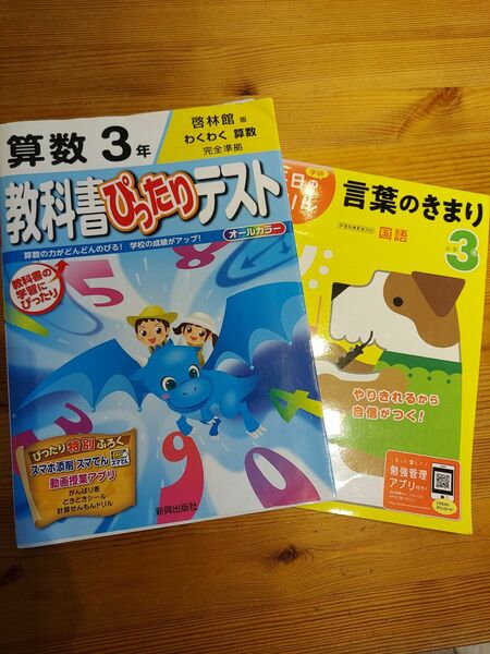 教科書ぴったりテスト　３年