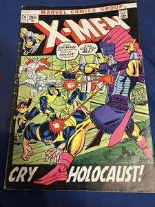 X-MEN marvelma- bell FEB issue74 1972 год American Comics 