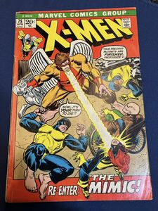 X-Men Issuema- bell American Comics #75 Re-Enter: The Mimic! (April, 1972 - Marvel Comics)