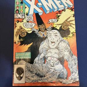 Marvel Comics The Uncanny X-Men #190 Direct February 1984 アメコミの画像1