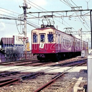 R2019-1【古い 鉄道 スライド ポジフィルム】35mm 4コマ◇西日本鉄道 西鉄 600形 100形(101) ※ネガ ポジ フィルム 鉄道 駅 電車 汽車の画像3