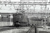 F0033-1【古い 鉄道 ネガフィルム】35mm 4コマ◇昭和58年 ED16 ※鉄道 駅 電車 汽車 蒸気機関車_画像1