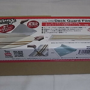 ラス1特価送料込み!!超大人気!!正規品新品 24 oran'ge Deck Guard Film / オレンジ デッキガード フィルム デッキ面傷防止 保護シートの画像1