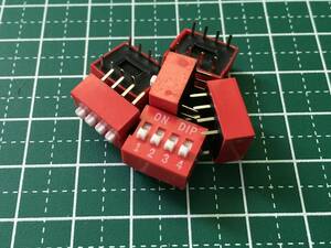 [ new goods ]DIP switch 4P 8 piece dip switch _DIP switch 4PINx8_[ pursuit equipped ]