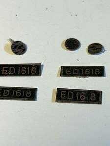  railroad model parts O gauge . board ED 1618