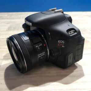Canon キャノン EOS Kiss X5 DS126311 CANON LENS EF 28mm 1:2.8 IS USM φ58mm デジカメ 付属品付き 通電OK 現状品の画像6