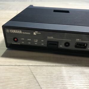 YAMAHA ヤマハ NVR500 ブロードバンドVoIPルーター ACアダプター付き 通電OK 現状品の画像2