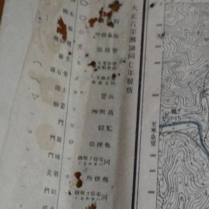 ☆古地図 朝鮮 順天 大正7（1918年）珍品 A2826 全羅南道東南部の画像10