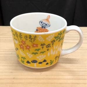 2個セット 日本製 ムーミン ミニマグカップ イエロー、グリーン コーヒー紅茶 ティーカップの画像4