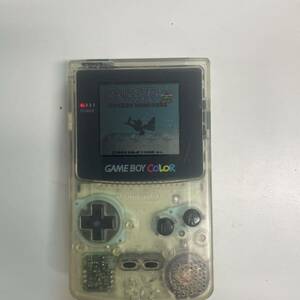 GAMEBOY COLORゲームボーイ カラー クリア Nintendo CGB-001