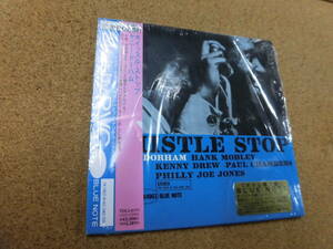 紙ジャケットCD ケニー・ドーハム/ホイッスル・ストップ(BLUE NOTE)（帯付）