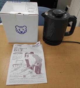  used Tiger ... steam less electric kettle PCJ-A081/0.8L/ gray /2021 year made [B-239]* free shipping ( Hokkaido * Okinawa * remote island excepting )*