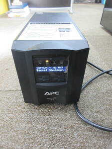 【C-116】ジャンク品 APC/エーピーシー UPS 無停電電源装置 SMT750J ◆送料無料（北海道・沖縄・離島を除く）