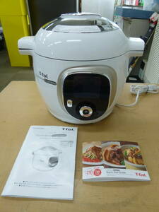 中古 T-faL/ティファール マルチクッカー Cook4me Express SERIE EPC09 [E-183]◆送料無料（北海道・沖縄・離島を除く)◆